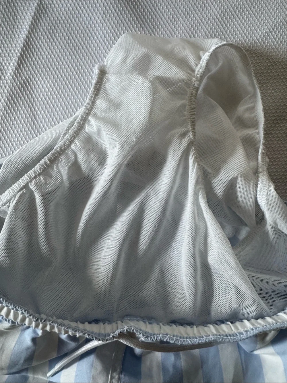 EUC Janie and Jack swim trunks.